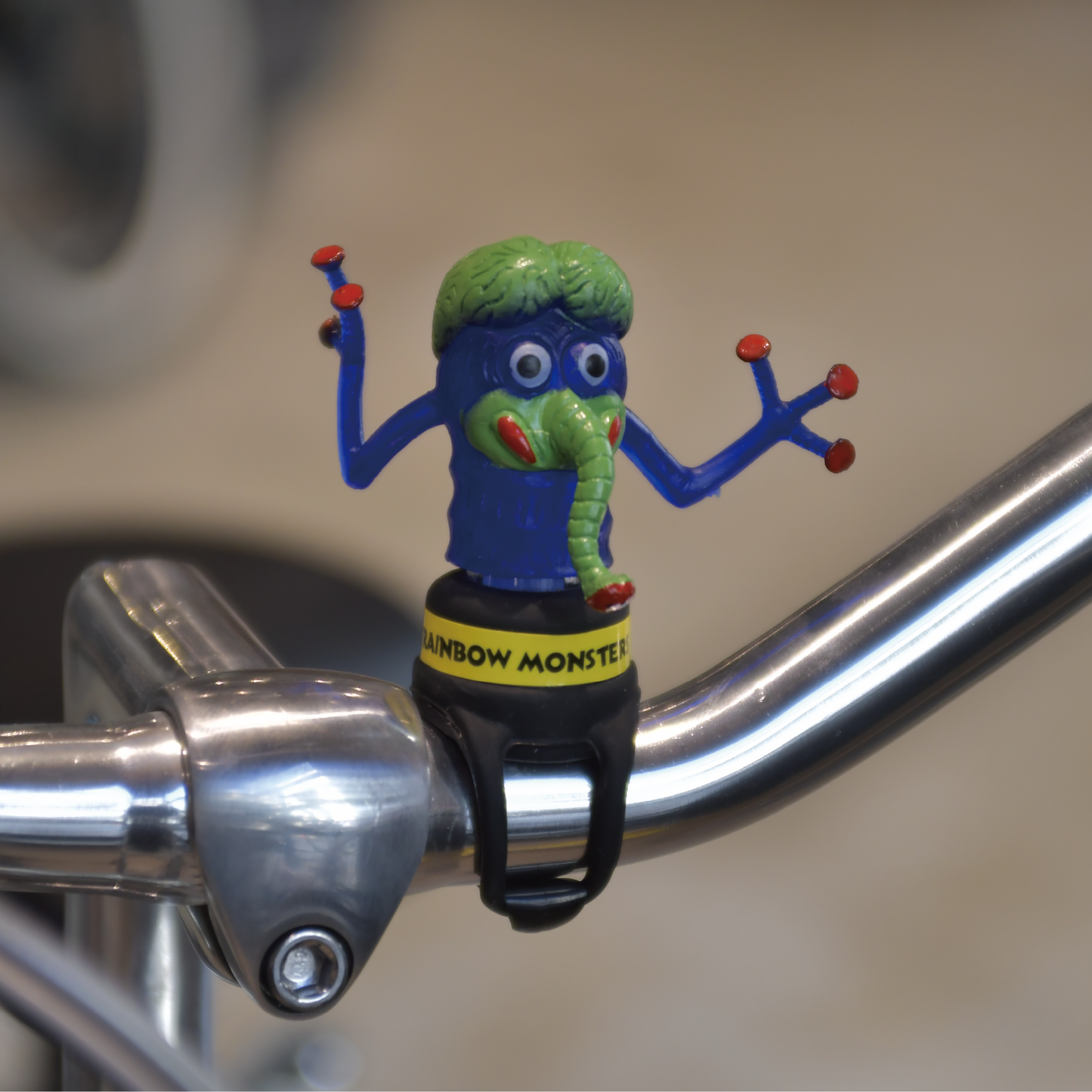 *RAINBOW MONSTERS" Bicycle Light