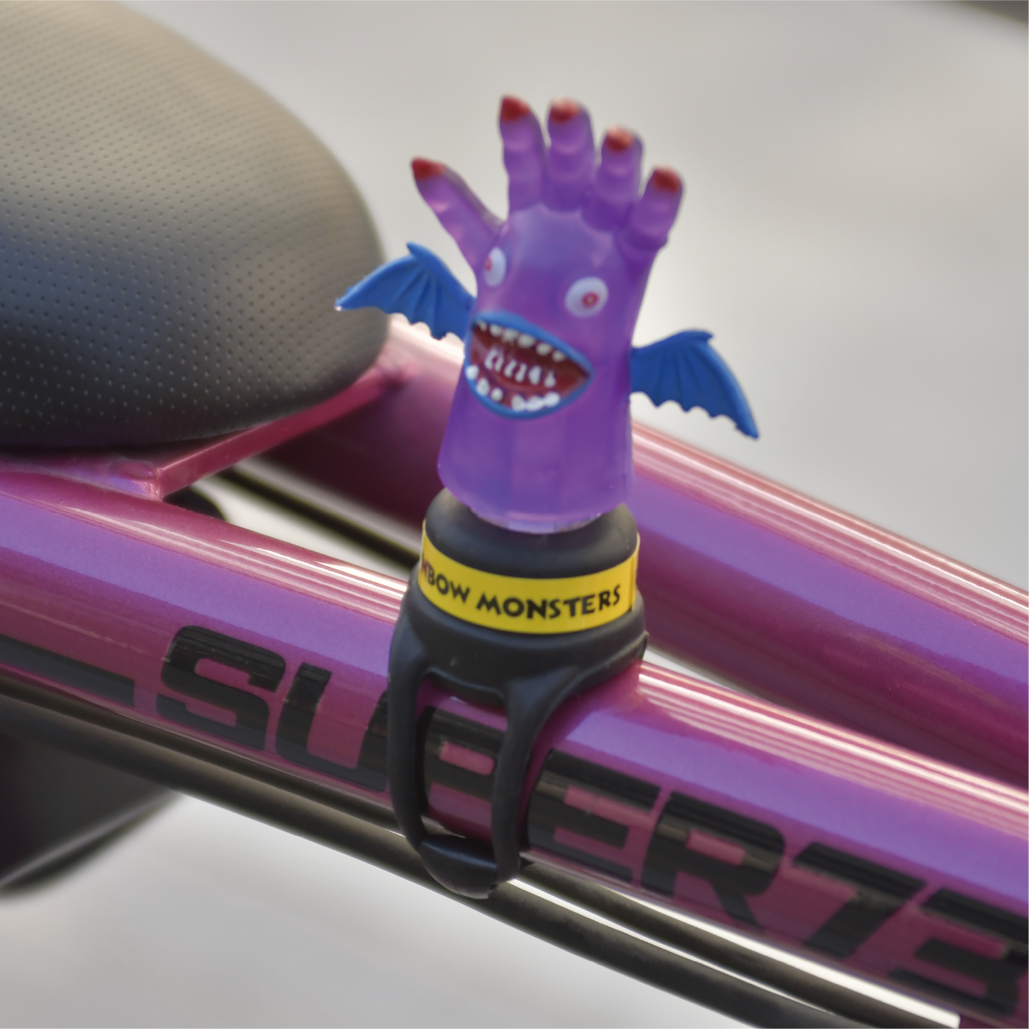 *RAINBOW MONSTERS" Bicycle Light